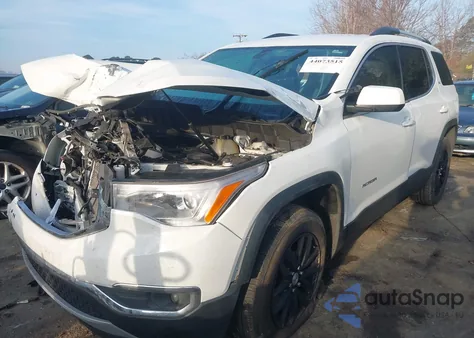 2018 GMC Acadia Slt-1 из США, поврежденный, VIN 1GKKNMLS3JZ227666